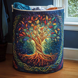 Arbre de Vie | Panier à Linge Fait Main