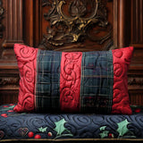 Housse de Coussin Rembourrée - Cœur Festif