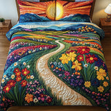 Jeu de lit matelassé de 3 pièces - Rayon de Soleil