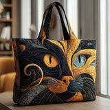 Sac à main artisanal “Chat Mystique”