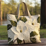 Sac à main artisanal matelassé "Motif Floral"